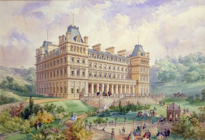 View of a proposed hotel, Tunbridge Wells by George Murray